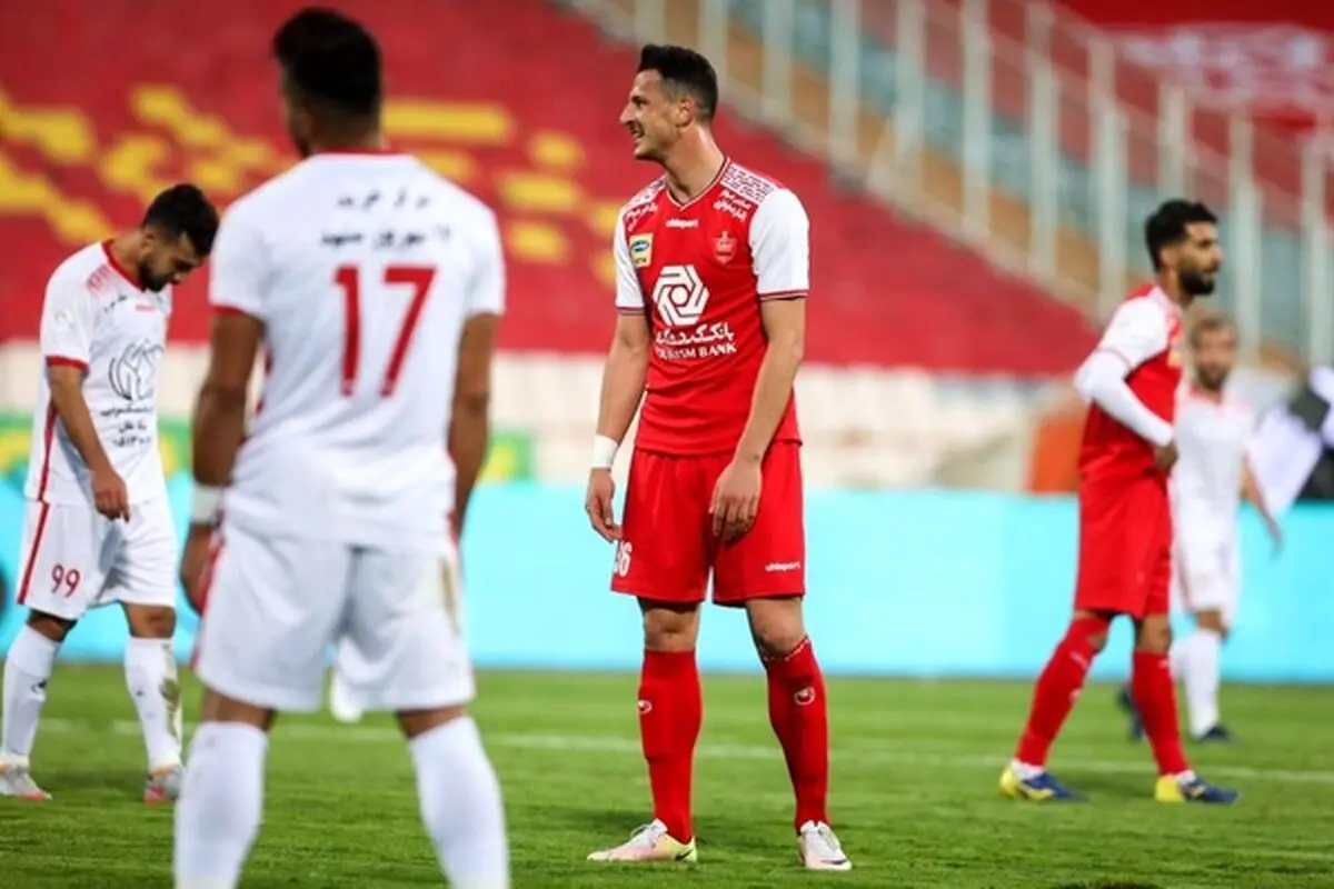 علت غیبت مهاجم پرسپولیس در تمرینات سرخپوشان