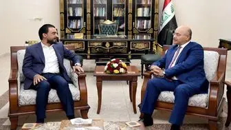 تأکید برهم صالح و حلبوسی بر تسریع در تشکیل کابینه 