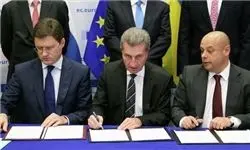 روسیه و اوکراین قرارداد گازی امضا کردند