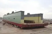 الحاق داک 2 هزار تنی به نیروی دریایی ارتش در بندر انزلی 