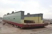 الحاق داک 2 هزار تنی به نیروی دریایی ارتش در بندر انزلی 
