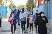 اجباری شدن ماسک از درب منزل/ گزارش تصویری