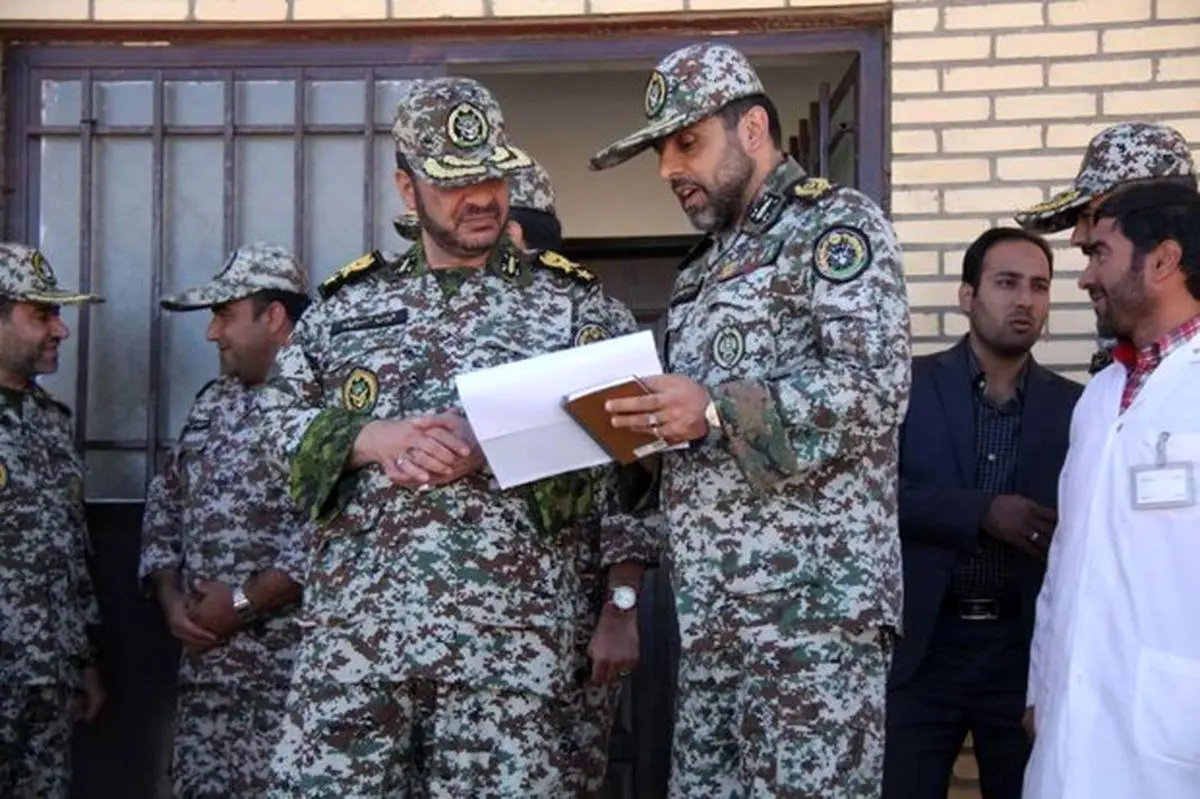 بازدید امیر صباحیفرد از پدافند هوایی شهید ظرافتی