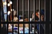  الناز حبیبی در حال گریم خودش /عکس