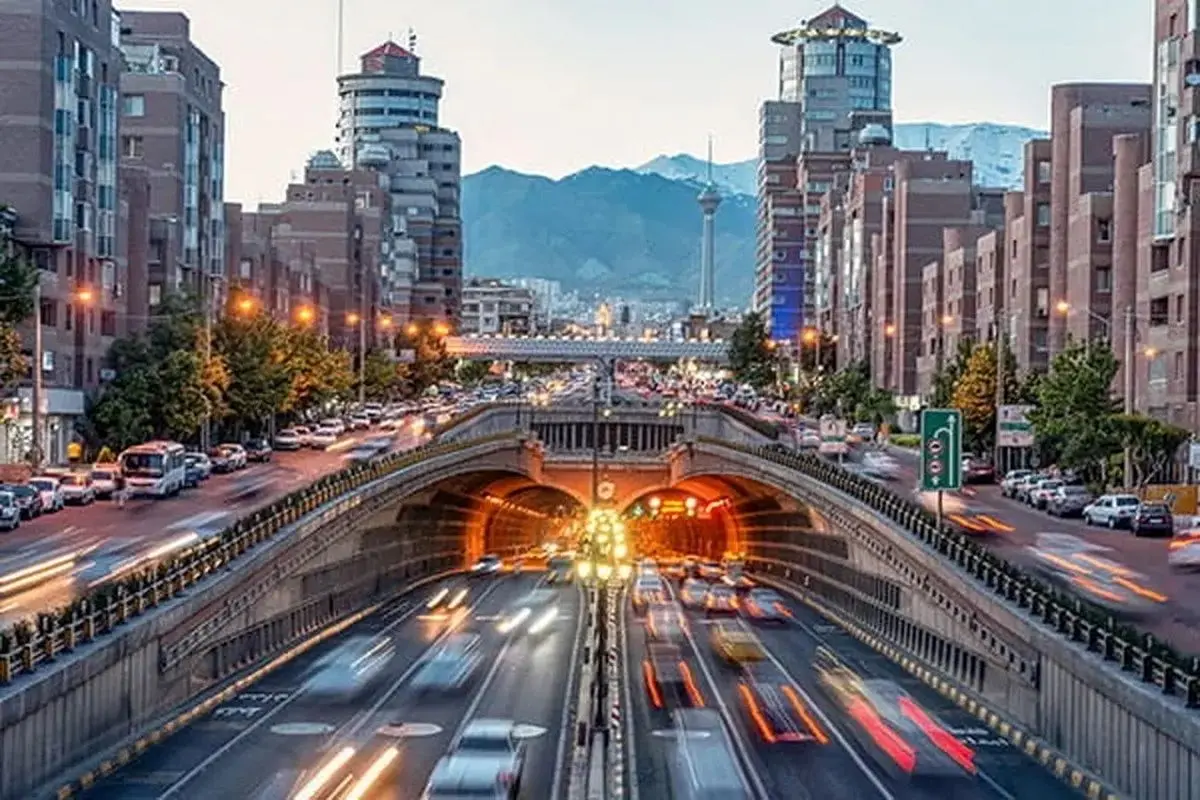این معبر تهران جزو زیباترین خیابانهای جهان