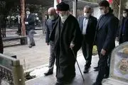 حضور رهبر انقلاب در مرقد امام خمینی(ره) و مزار شهدا/فیلم