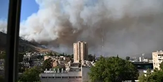 آتش‌سوزی گسترده در یک پایگاه نظامی رژیم صهیونیستی