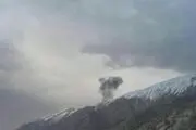 بارش شدید باران در منطقه سقوط هواپیمای ترکی