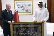 جمله خاص اردوغان به امیر قطر