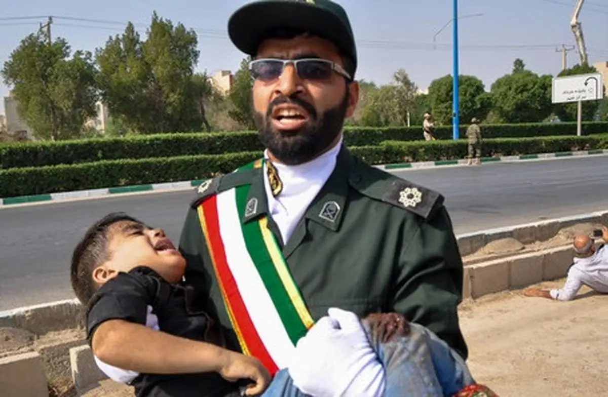 انتشار فیلمی جدید از حادثه تروریستی اهواز + فیلم