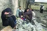 حال و روز کارتن خواب‌ها در زمستان/ عکس