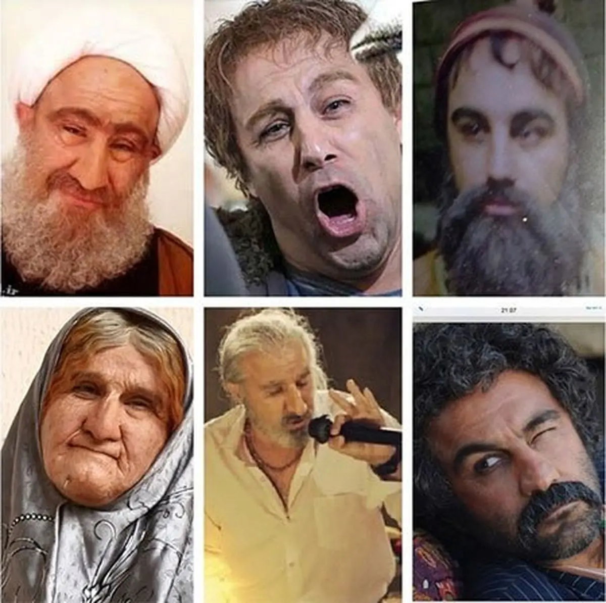 گریم های «محسن تنابنده»؛ از آقای صدا تا هیتلر آدم کش