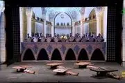 اجرای زورخانه ای جوانمردان ایران زمین در فینال عصر جدید+فیلم
