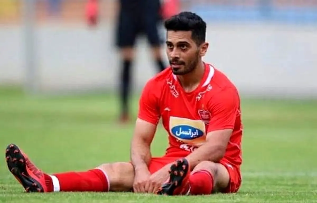 مدت زمان دوری ستاره پرسپولیس
