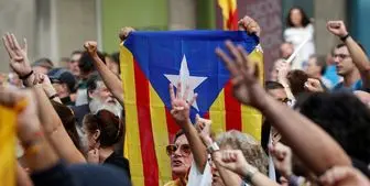 استقلال‌طلبان کاتالونیا بزرگراه‌ها را در اسپانیا مسدود کردند