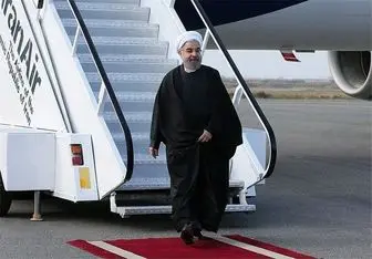 روحانی پس از انجام سفری سه روزه به عراق به ایران بازگشت