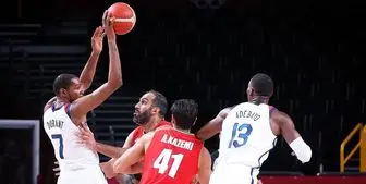 ایران ۶۲ - فرانسه ۷۹/ خداحافظی بسکتبال ایران با المپیک