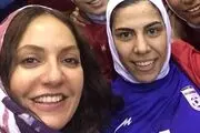 واکنش خانم بازیگر به قهرمانی بانوان فوتسالیست +عکس