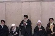 مراسم بزرگداشت آیت‌الله مؤمن  با حضور رهبرانقلاب برگزار شد
