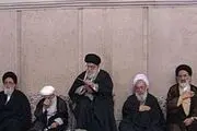 مراسم بزرگداشت آیت‌الله مؤمن  با حضور رهبرانقلاب برگزار شد
