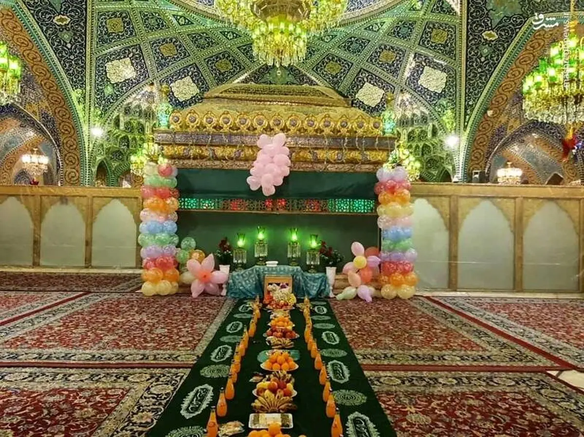 حال و هوای حرم حضرت رقیه(س) در روز میلادشان/ تصاویر