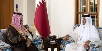 رایزنی امیر قطر با معاون وزیر دفاع سعودی 
