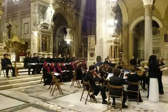 اجرای گروه کر "ارکستر سمفونیک تهران" در رم