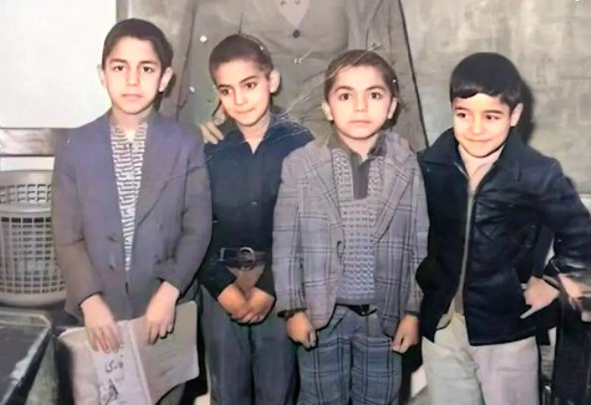 عکس مهران مدیری در دوران مدرسه