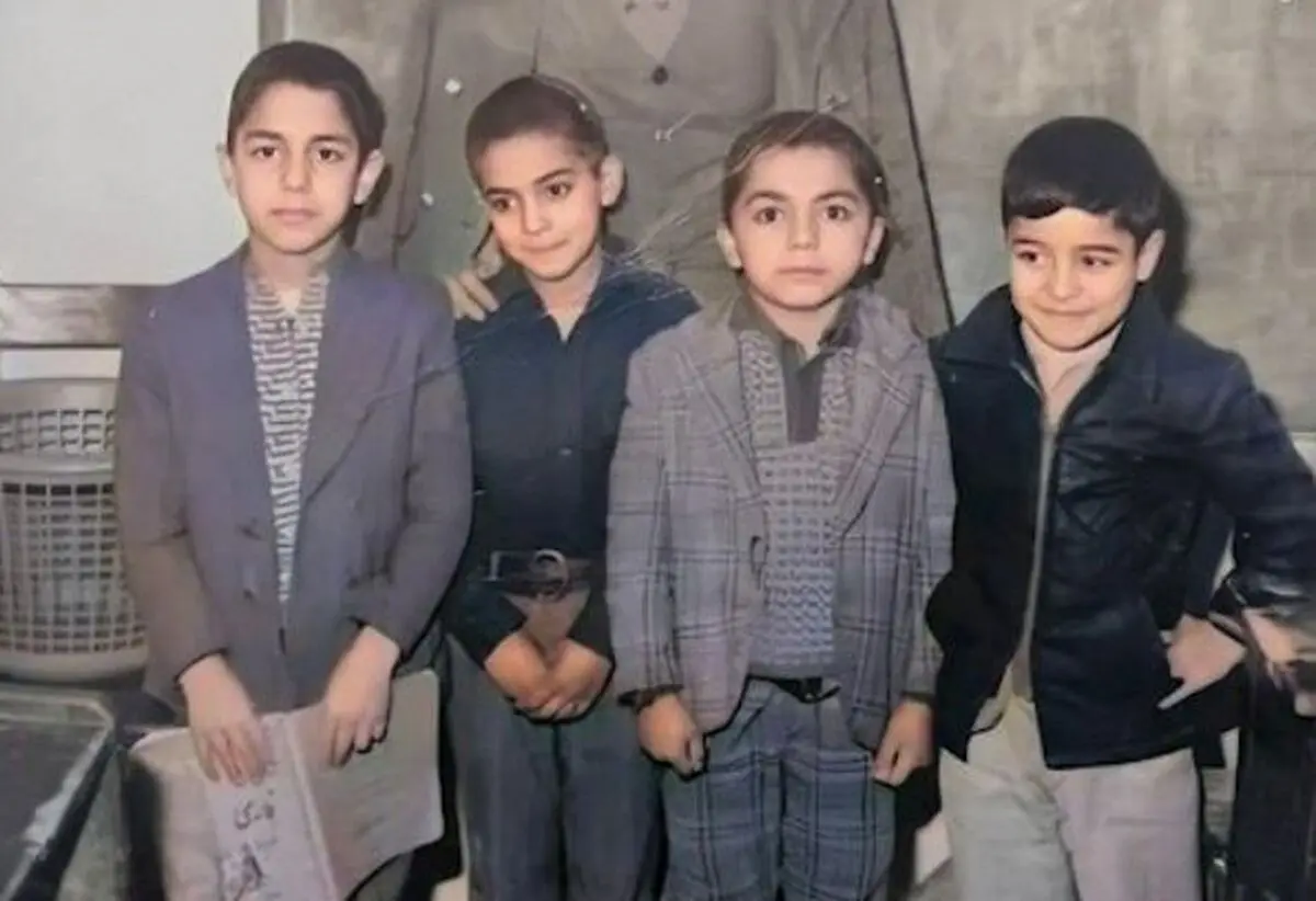 عکس مهران مدیری در دوران مدرسه 

