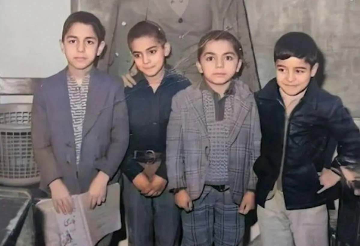 عکس مهران مدیری در دوران مدرسه 

