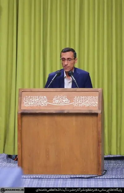 دیدار معلمان با حضرت آیت‌الله خامنه‌ای رهبر معظم انقلاب اسلامی/گزارش تصویری