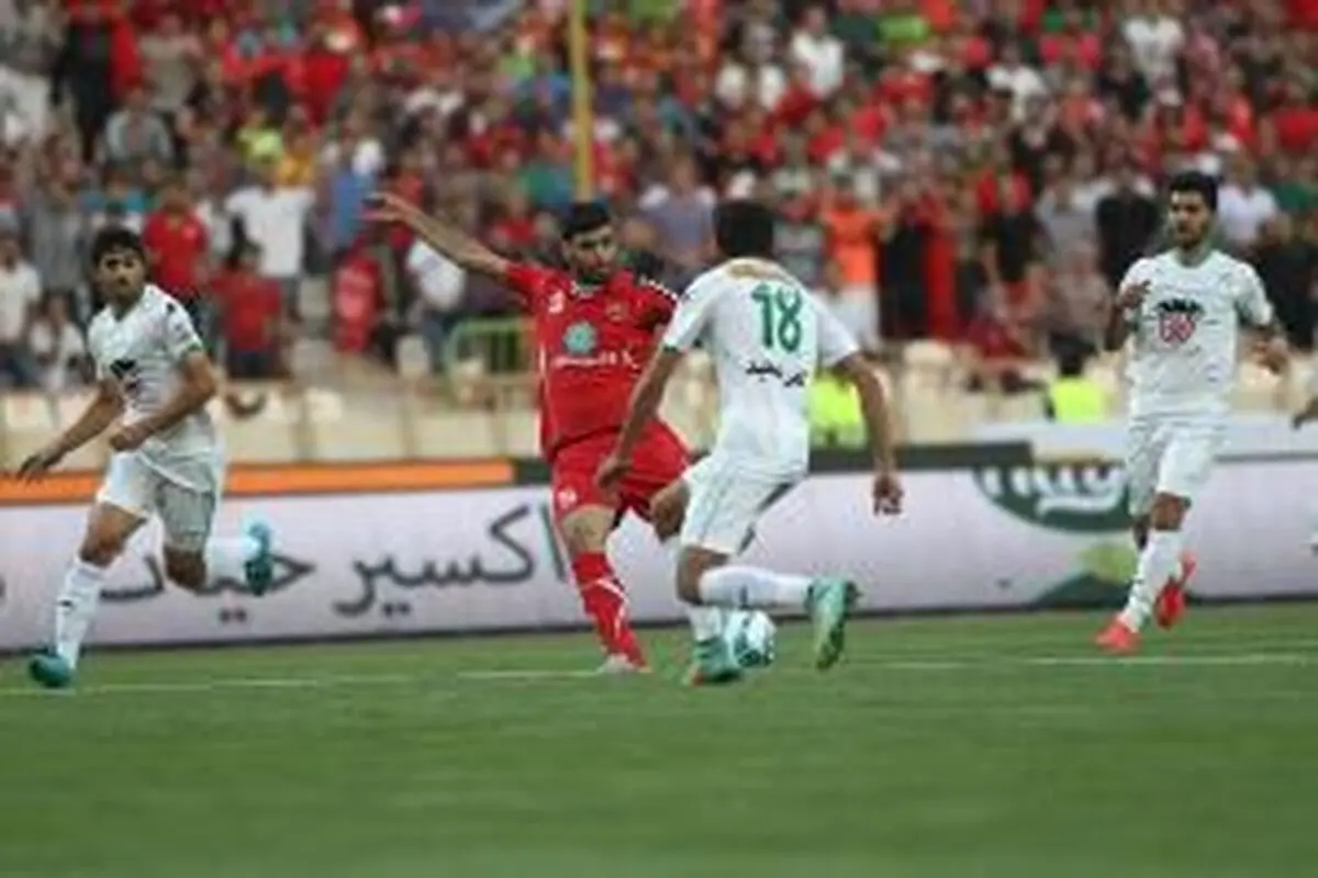 یحیی ترمز پرسپولیس را در وقت اضافه کشید
