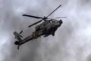 لحظه سقوط هلیکوپتر نظامی اسرائیل