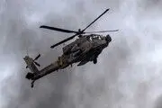 لحظه سقوط هلیکوپتر نظامی اسرائیل