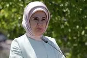 خط و نشان بانوی اول ترکیه و همسر اردوغان برای اسرائیل