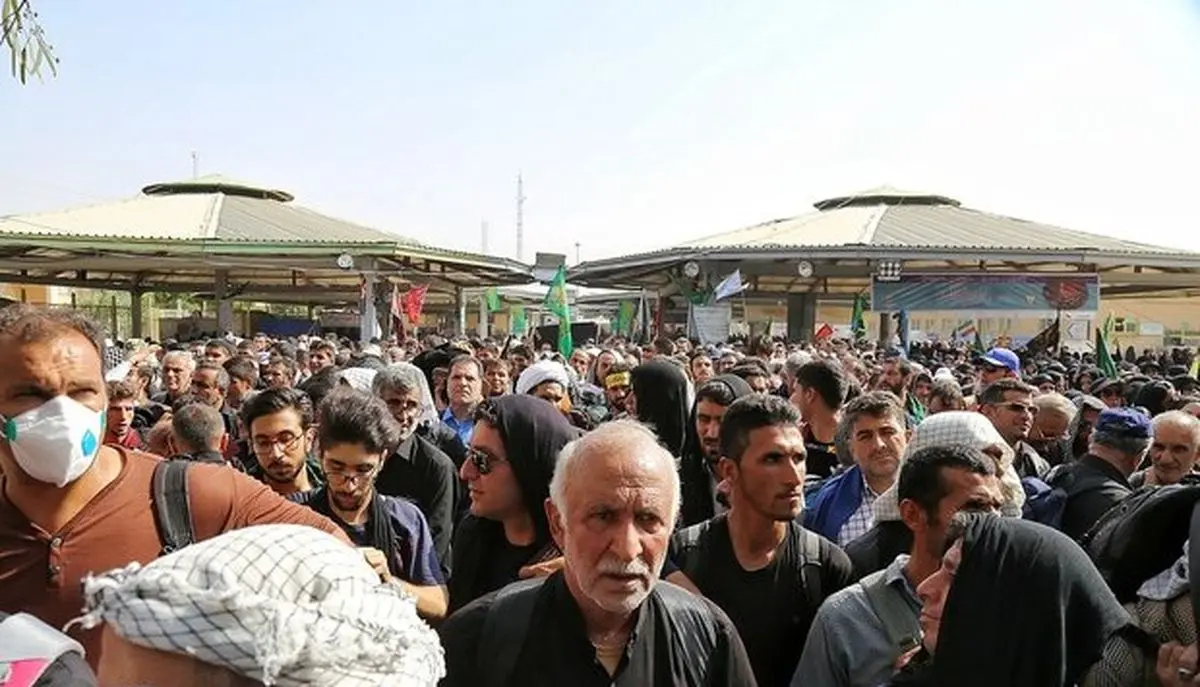 آخرین وضعیت مرز مهران برای تردد زائران