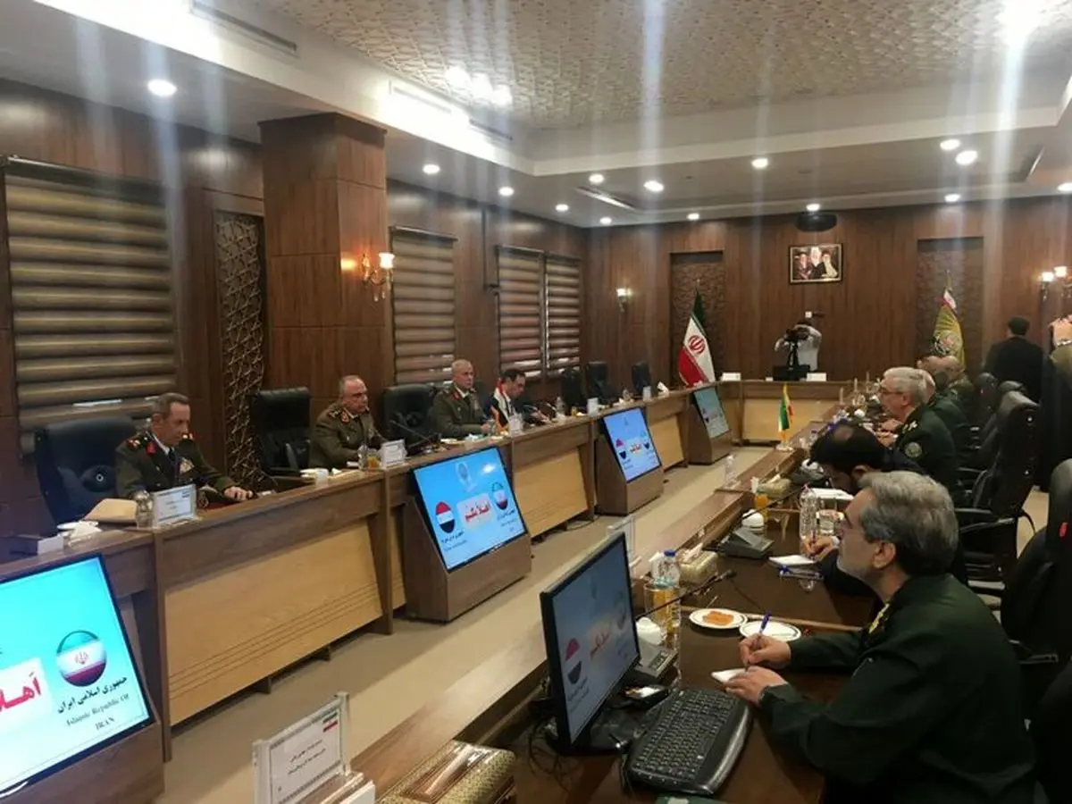 دیدار سرلشکر باقری با رئیس ستاد کل ارتش سوریه