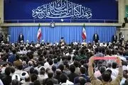 دیدار شرکت‌کنندگان در مسابقات بین‌المللى قرآن کریم‌ با مقام معظم رهبری