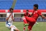 پیروزی تیم فوتبال نوجوانان ایران مقابل چین