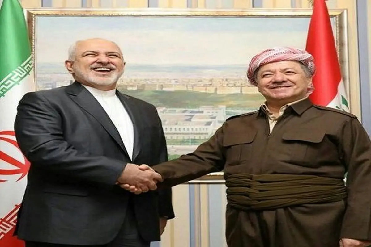 ظریف با مسعود بارزانی دیدار کرد