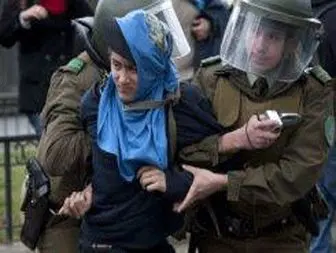 ۱۱۳ arrested in Chile student protests