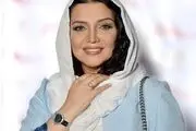 حال خوش الهام پاوه نژاد با دسته گل نرگسش /عکس
