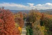  طبیعت زیبای پاییزی ساری/ گزارش تصویریَ