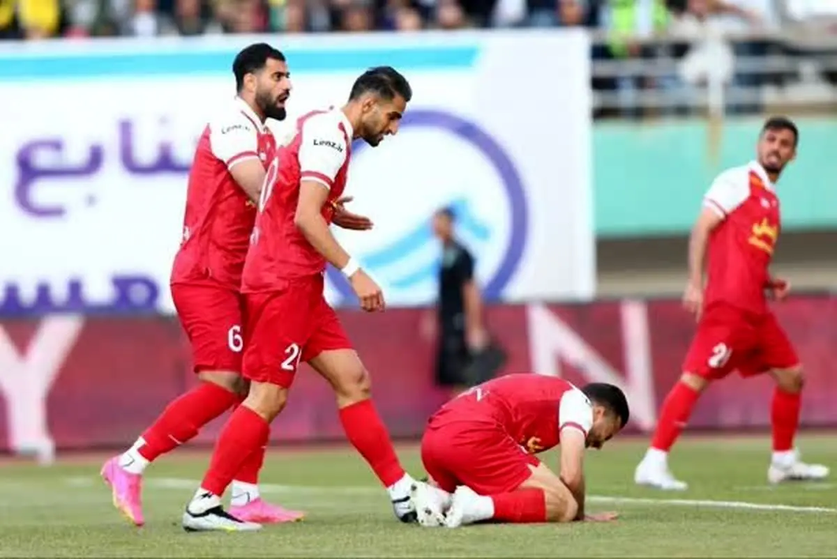 این نارنجک روی پای مدافع پرسپولیس ترکید