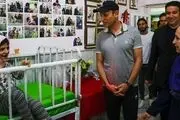 فوتبال گل محمدی با دختران کم توان ذهنی