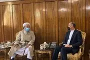 دیدار امام جمعه اهل سنت زاهدان در دیدار با وزیر امور خارجه