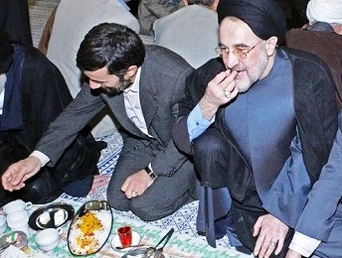 احمدی نژاد جای خاتمی پا میگذارد؟