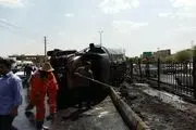 
انفجار تانکر سوخت در کرمانشاه 6 مصدوم بر جای گذاشت + تصاویر
