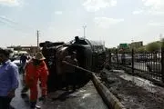 
انفجار تانکر سوخت در کرمانشاه 6 مصدوم بر جای گذاشت + تصاویر
