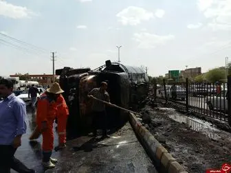 
انفجار تانکر سوخت در کرمانشاه 6 مصدوم بر جای گذاشت + تصاویر
